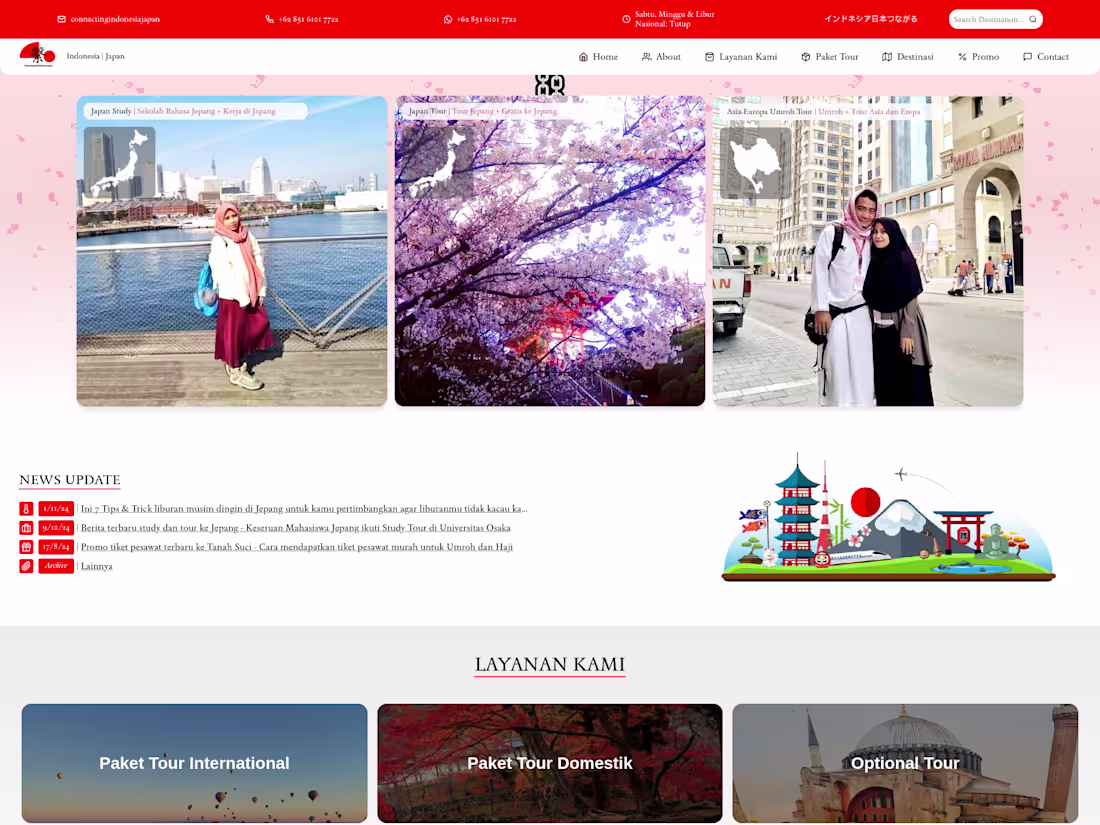 Cover image for connectingindonesiajapan