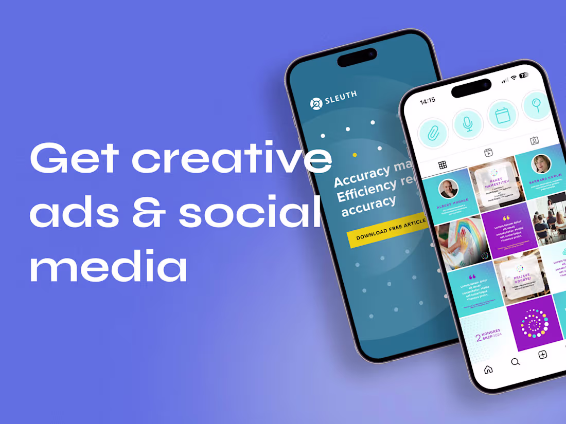 Cover image for Creative ads & social media design