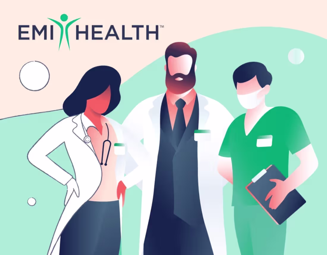 Cover image for EMI Health Brand Identity