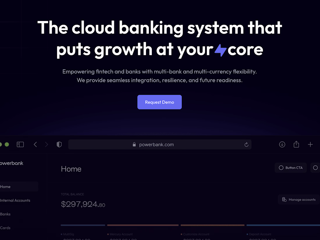 Cover image for Powerbank Website Development