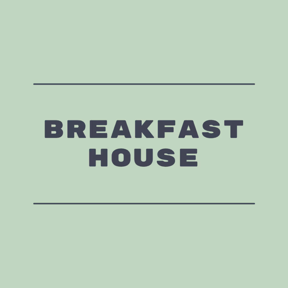 Cover image for Breakfast House