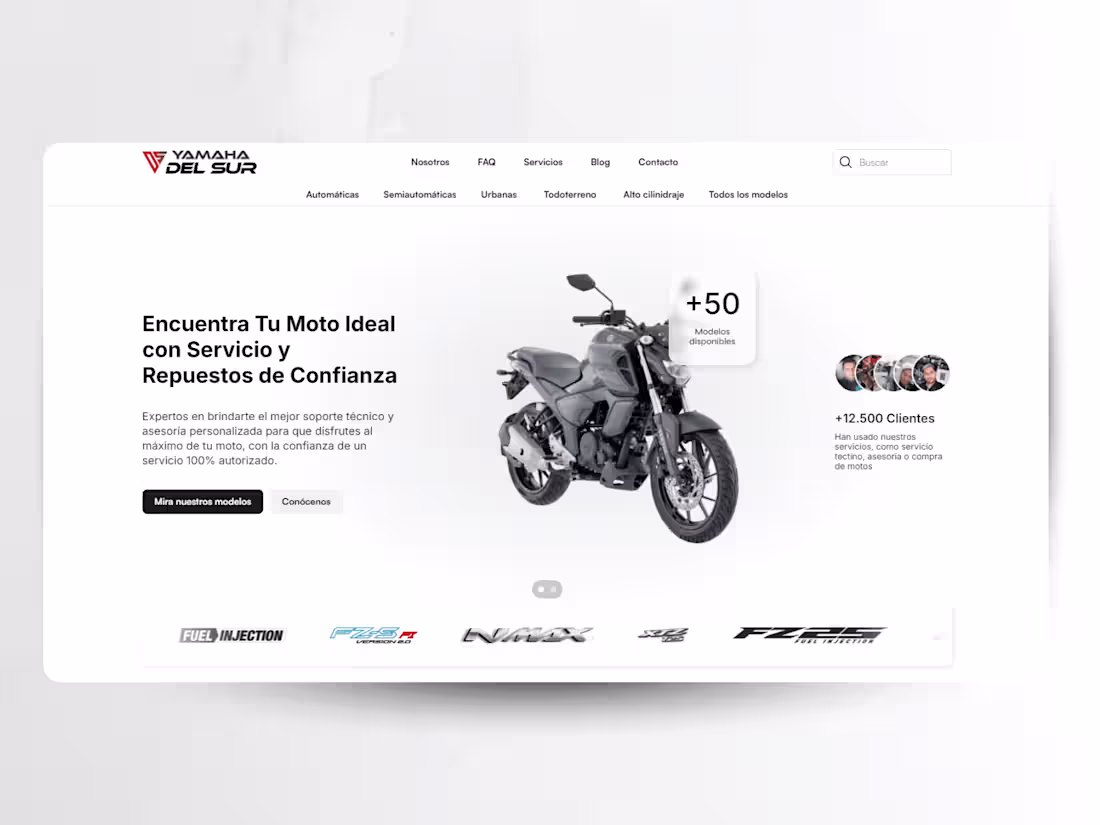 Cover image for Yamaha del Sur (Framer Development + Brand Elevation)