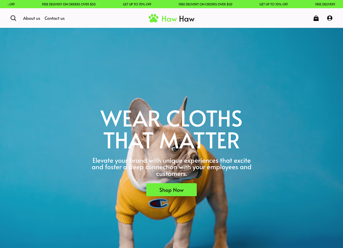 Cover image for Multi-Page Website Built in Framer with Stunning Visuals