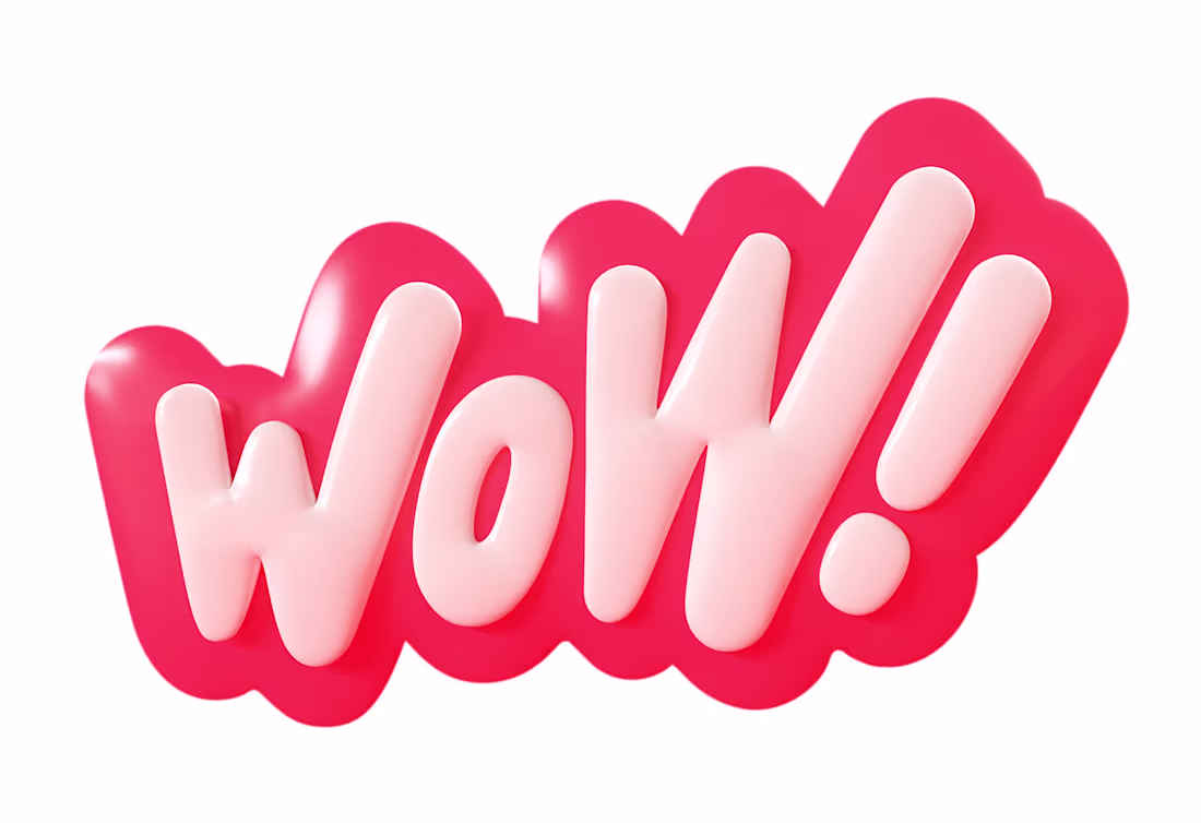 Cover image for WOW! — 3D Lettering