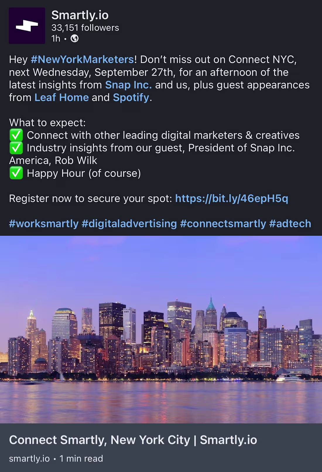 Cover image for Smartly.io LinkedIn Posts