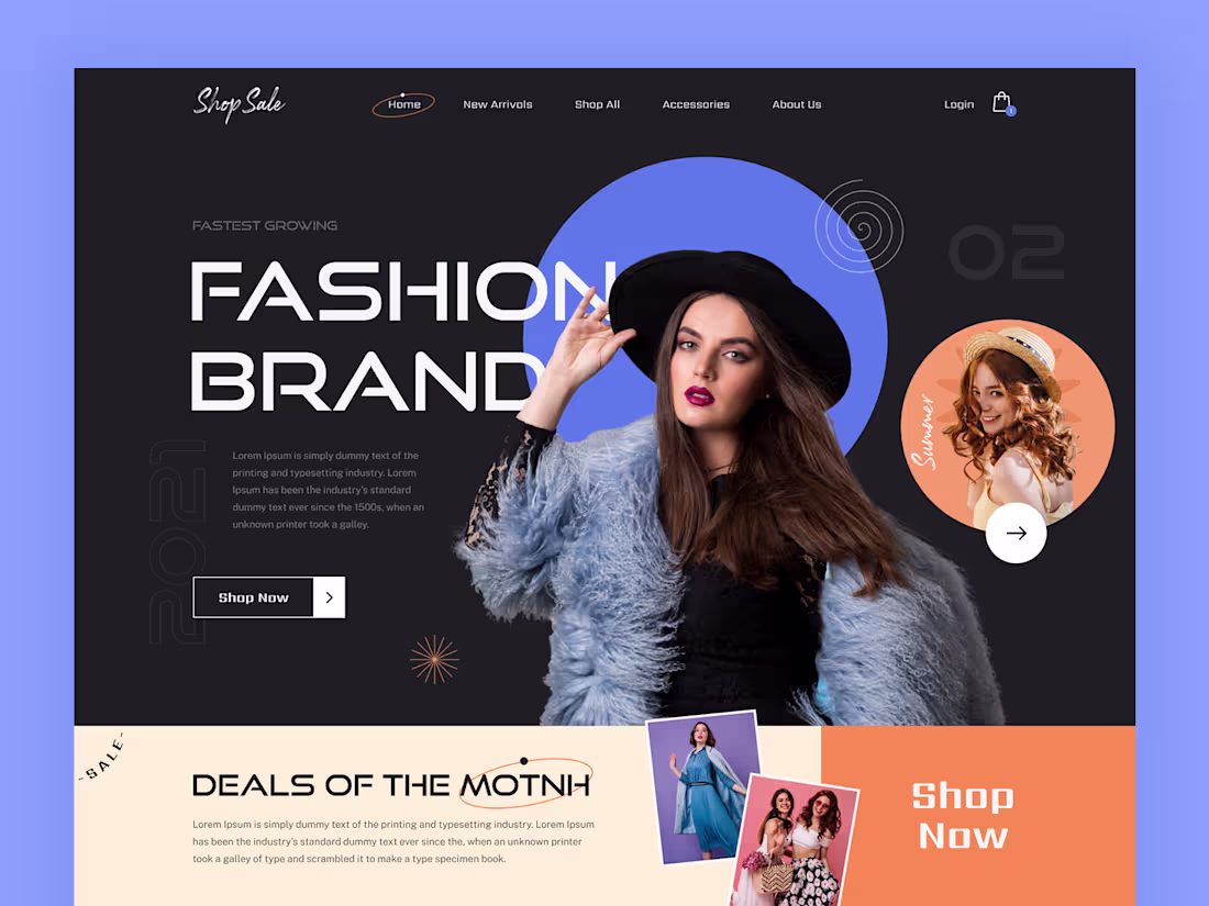 Cover image for ShopSale ( E commerce Website )