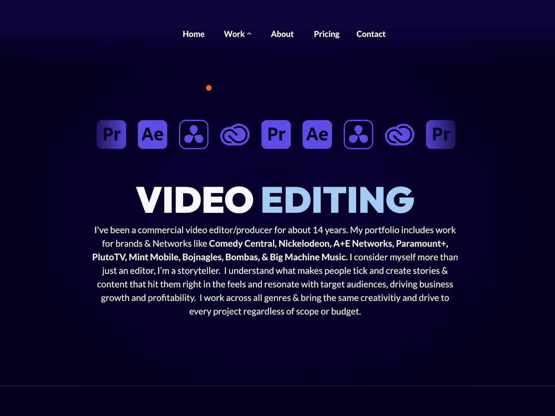 Cover image for Video Editing