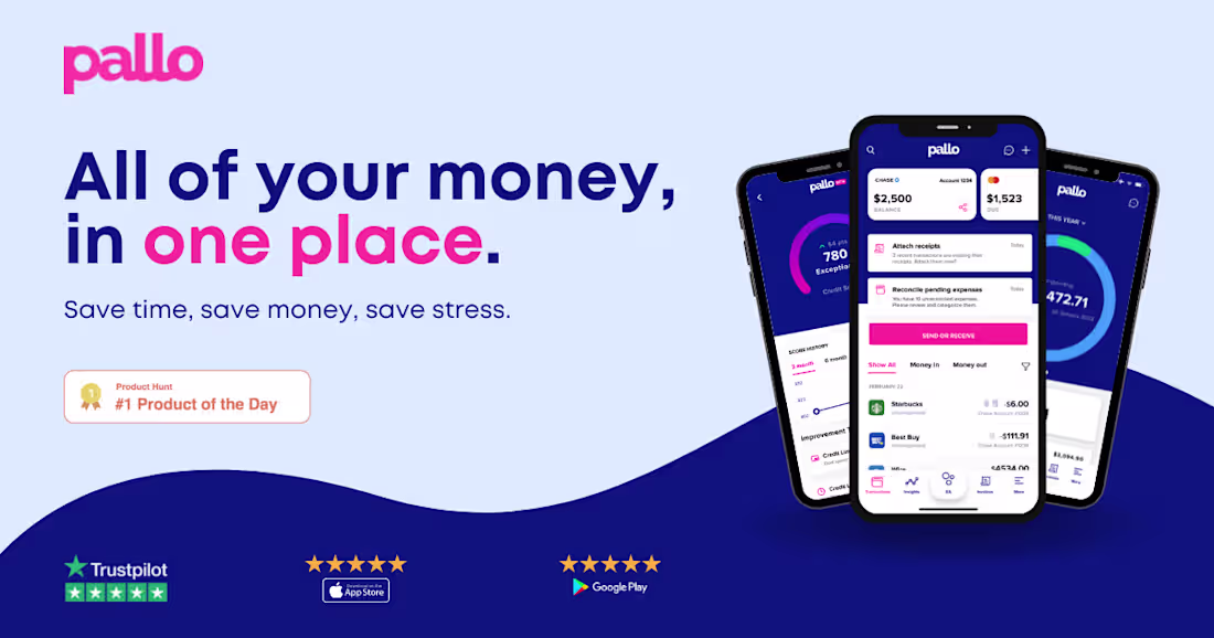 Cover image for Pallo, simplify your finances