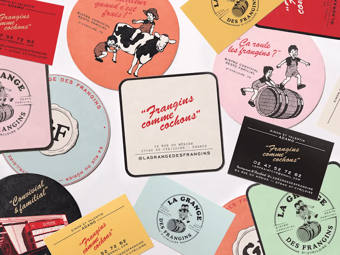 Cover image for La Grange des Frangins