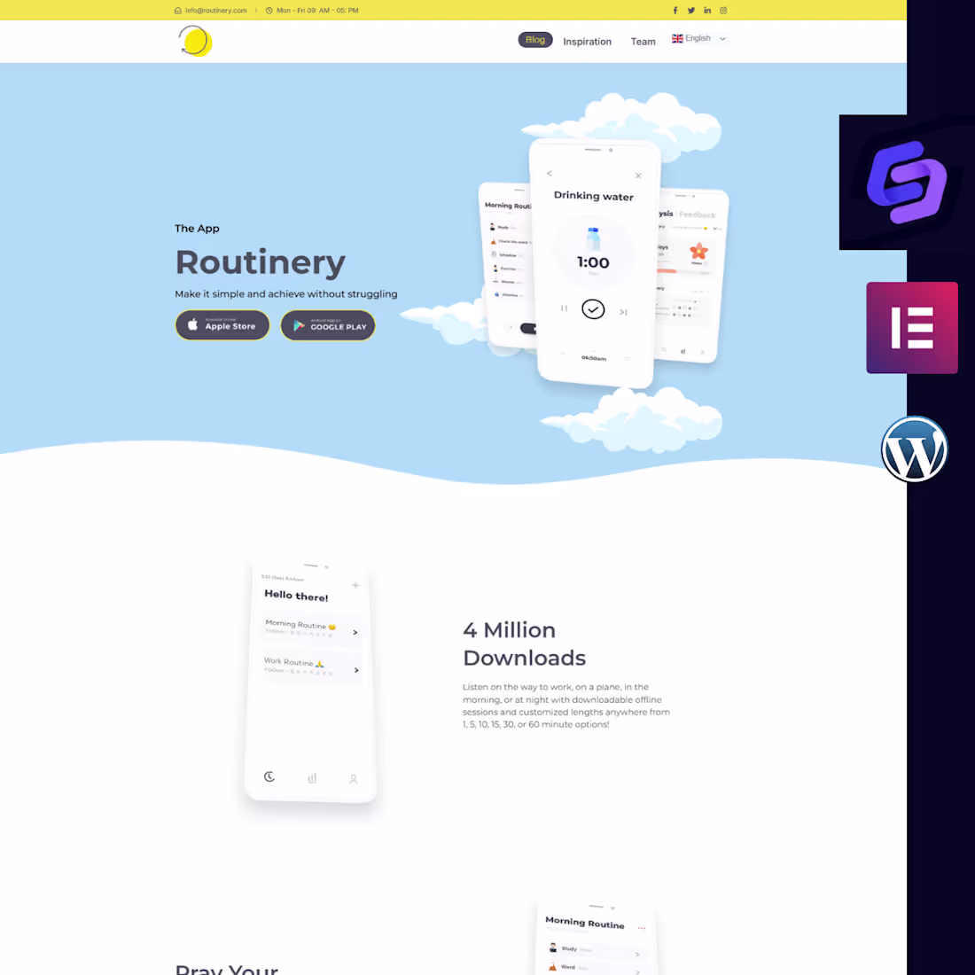 Cover image for AppVantage WordPress App Business Website