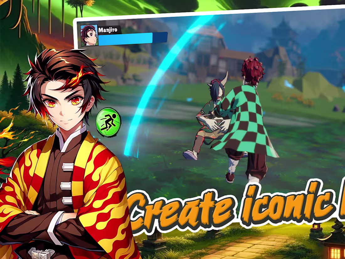 Cover image for Demon fighting Hashira game - Apps on Google Play