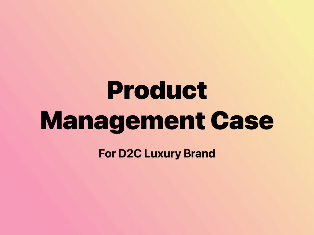 Cover image for Implementation of an eCom Strategy for a Luxury Gourmet Brand