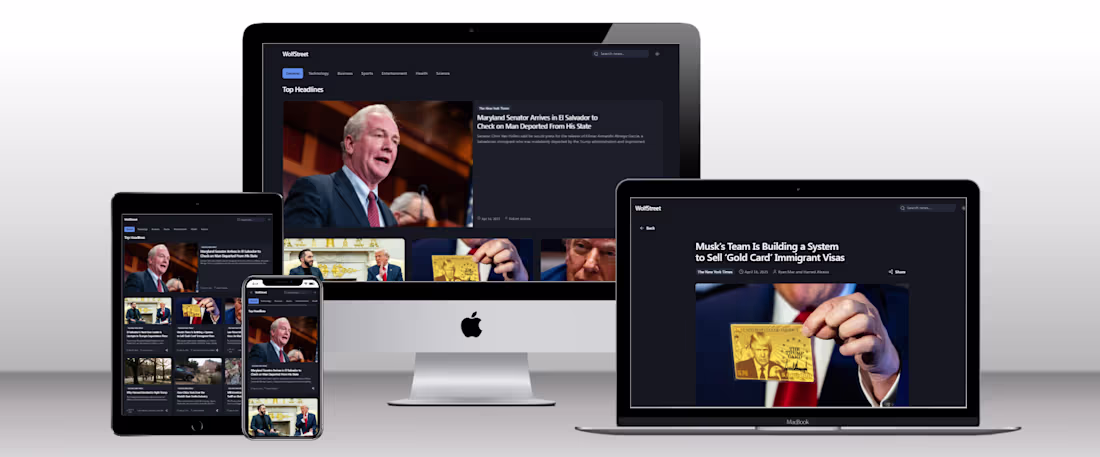 Cover image for Next.js News Platform