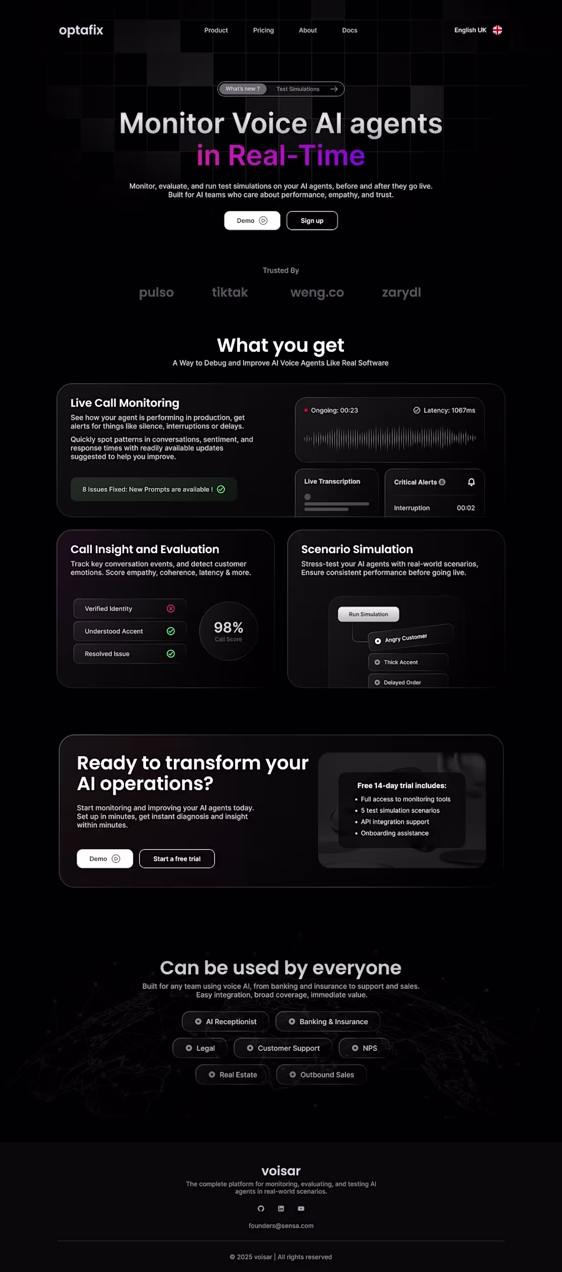 Cover image for OPtafix is an AI agent