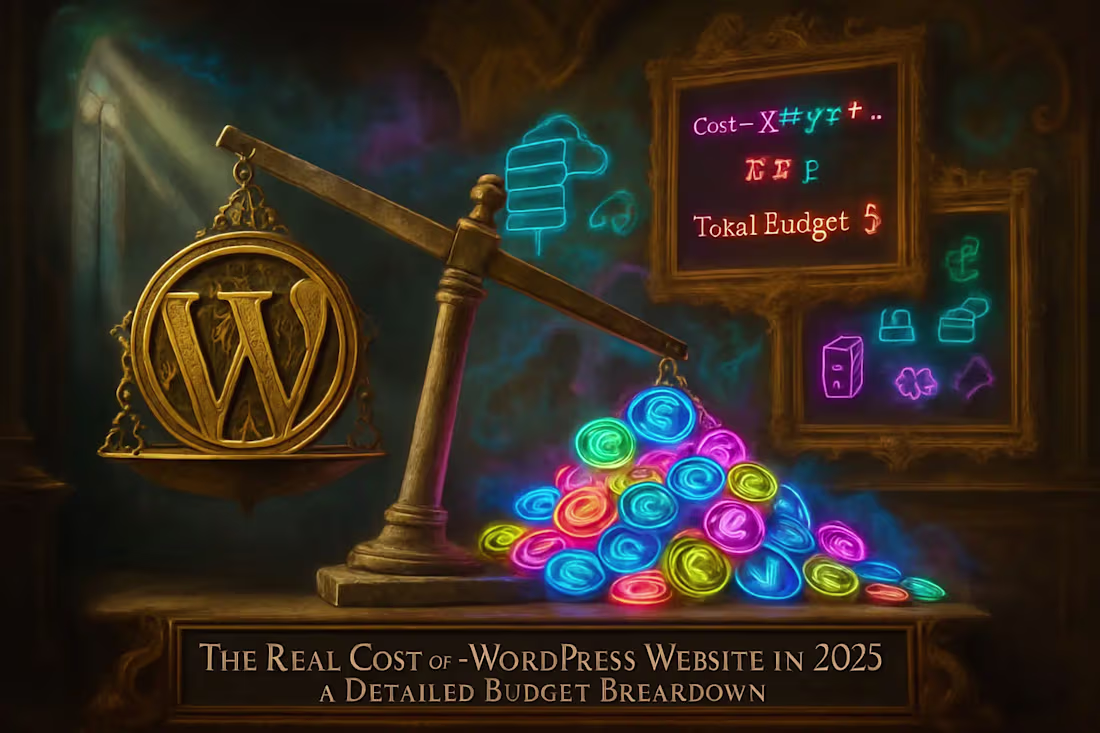 Cover image for The Real Cost of a WordPress Website in 2025: A Detailed Budget Breakdown
