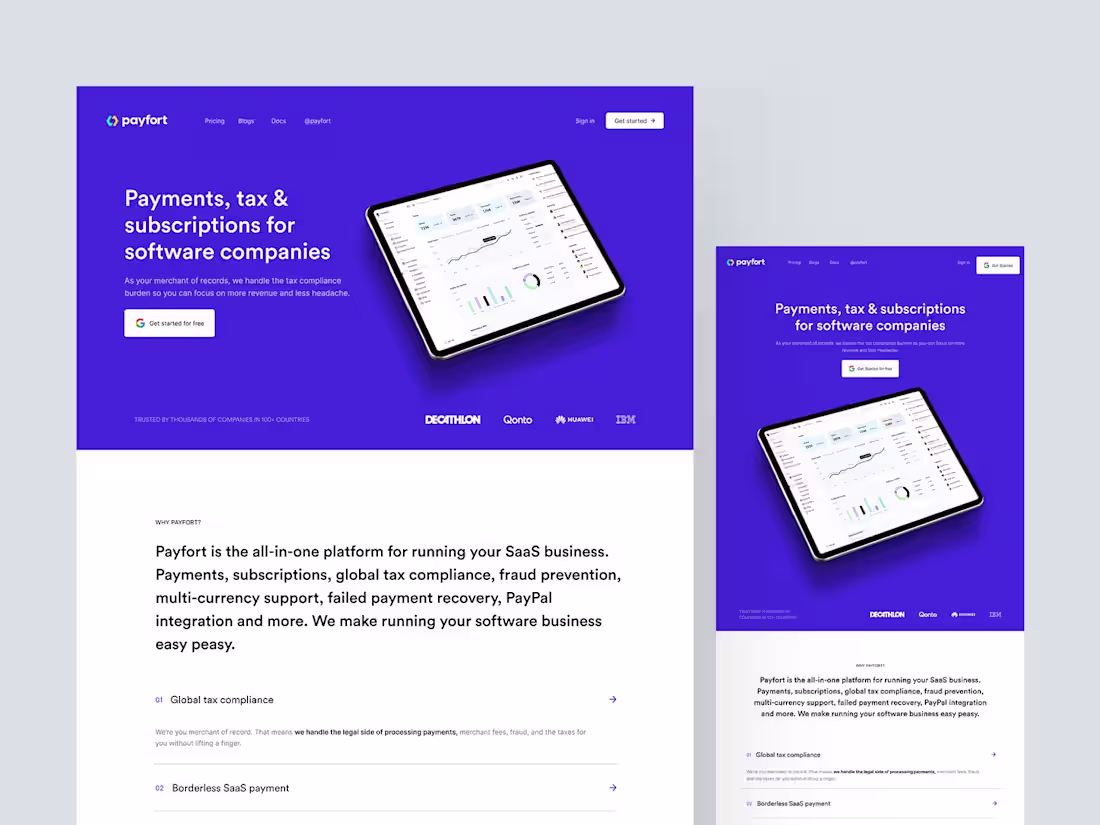 Cover image for SaaS Website Design