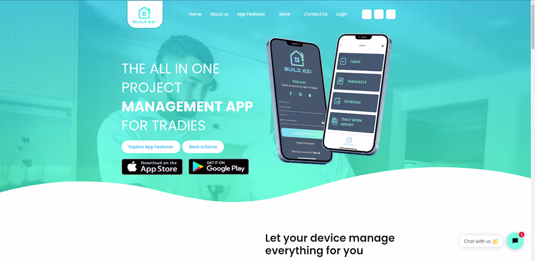 Cover image for BuildEzi Mobile-App 📲 