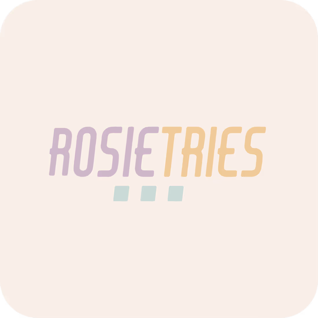 Cover image for Rosie Tries Youtube Branding Identity