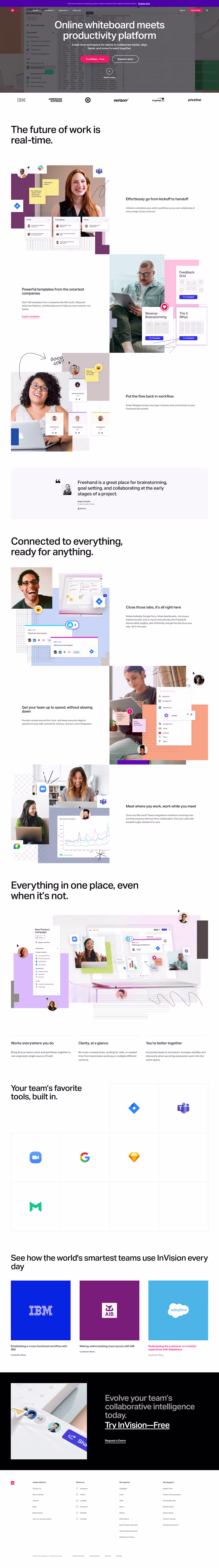 Cover image for InVision: Pixel-Perfect Marketing Site Creation