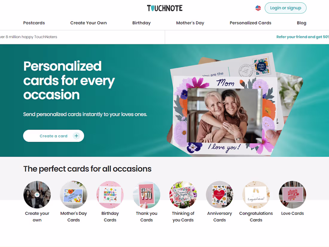 Cover image for Touchnote