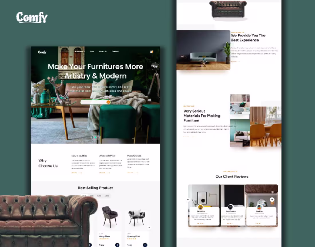 Cover image for COMFY furniture