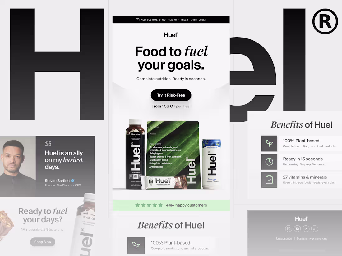 Cover image for Email Design Concept | Huel