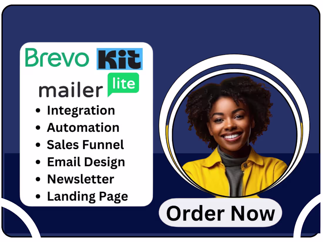 Cover image for I'll Help Setup & Design ConvertKit Setup Newsletter Template 