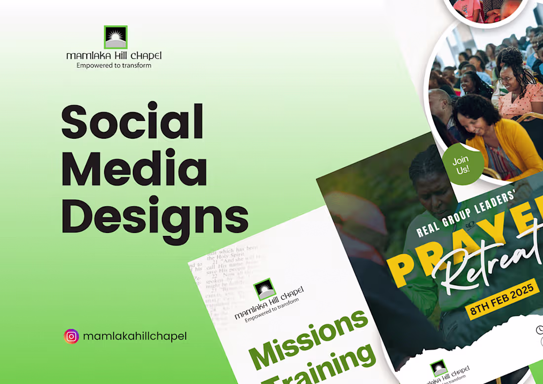 Cover image for Poster Designs for Mamlaka Church :: Behance