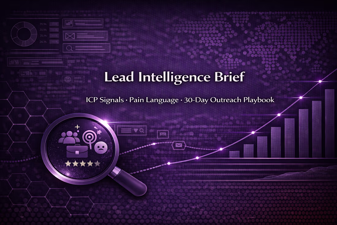 Cover image for 16 — Lead Intelligence Brief