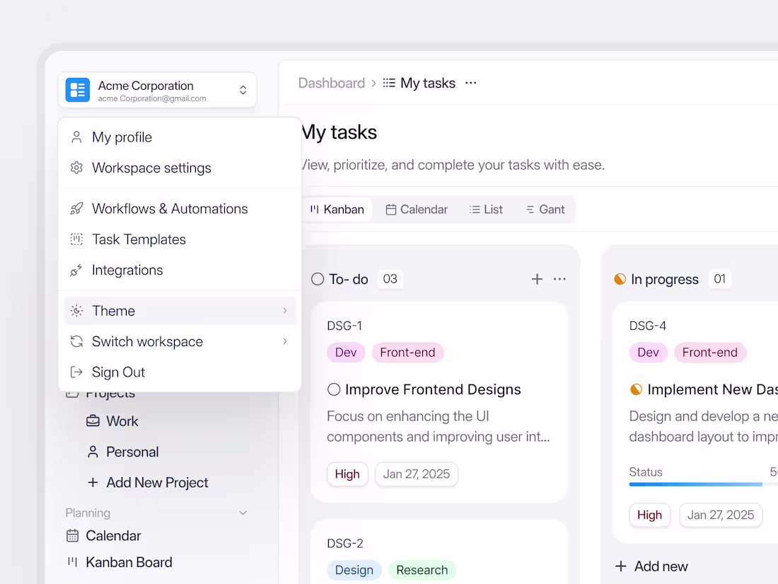 Cover image for Task Management 