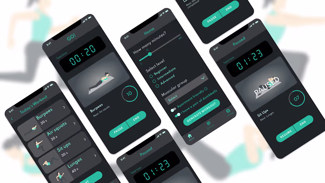 Cover image for Remote Workout App