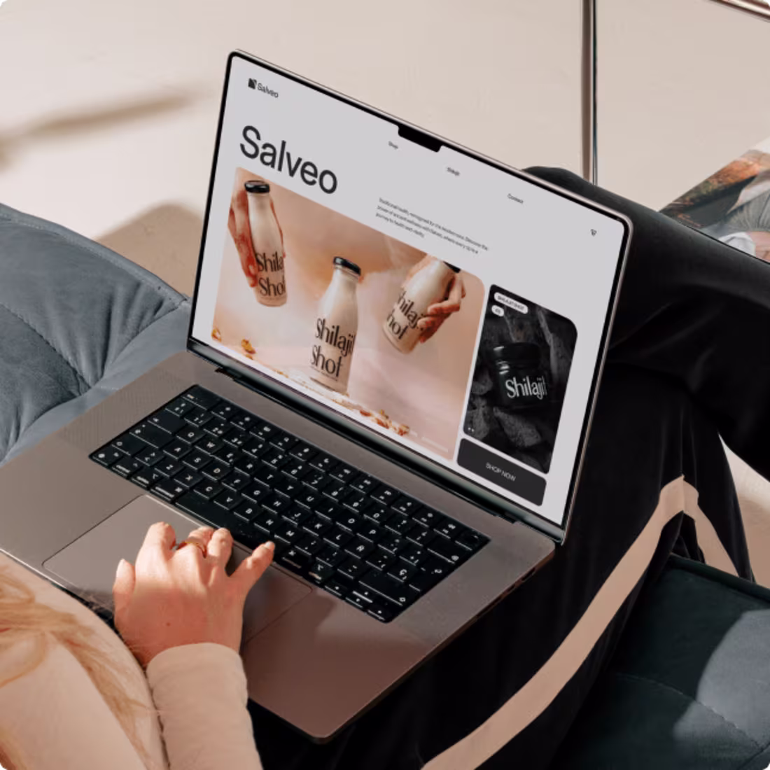 Cover image for Salveo: Branding & Webflow Development