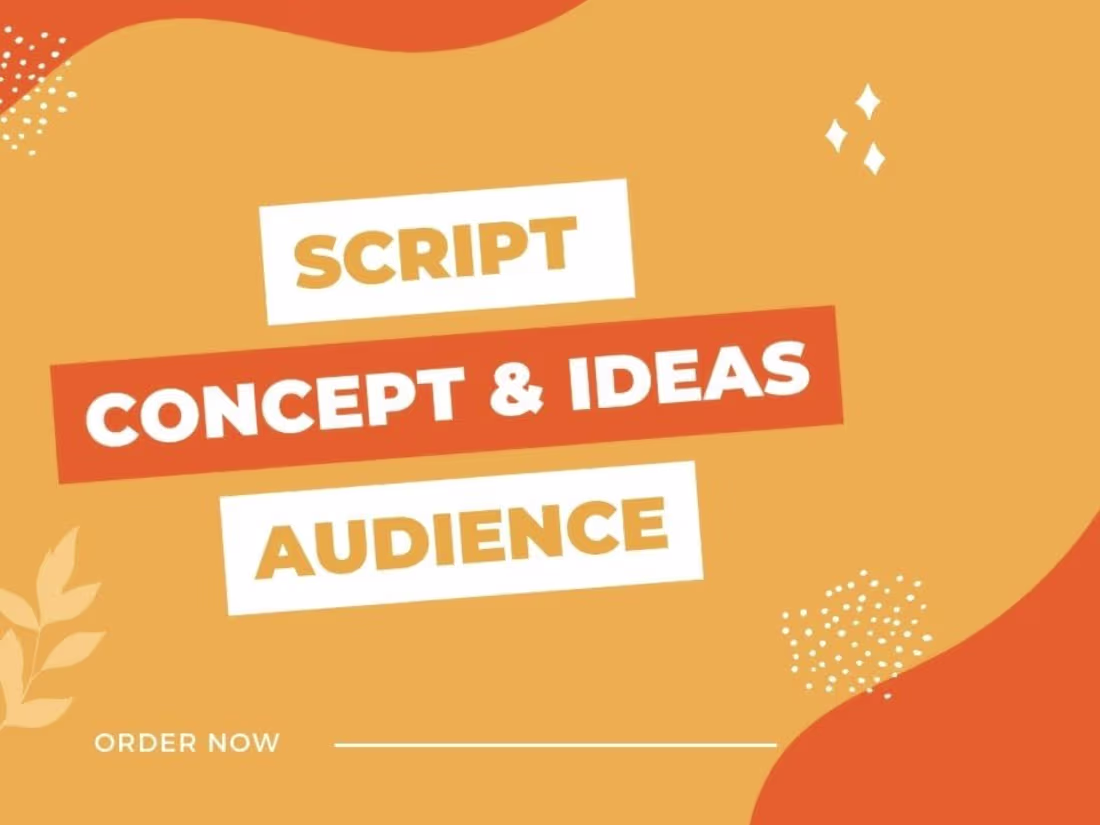 Cover image for Video script in just $10