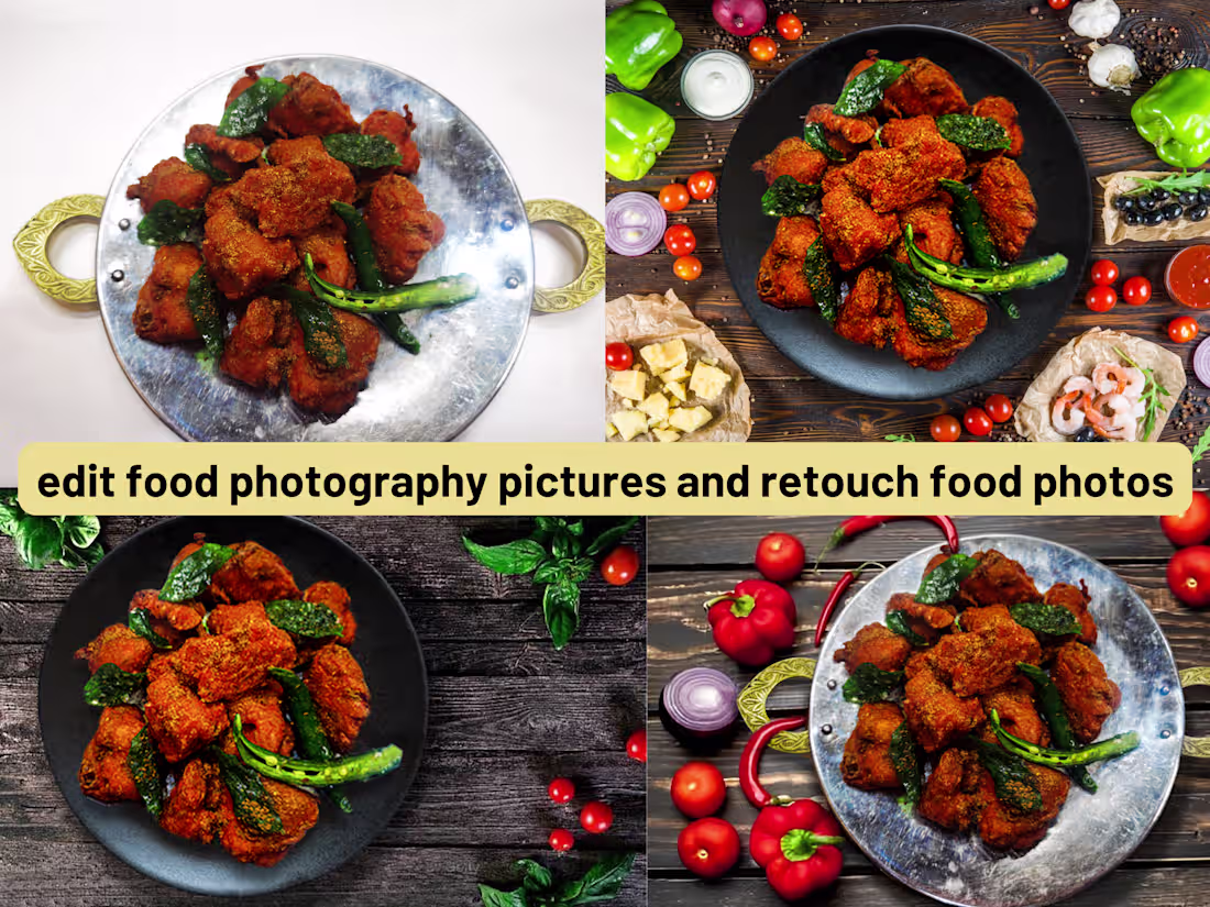 Cover image for Photoshop retouching : Food photography editing and food retouch