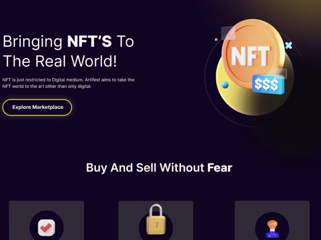 Cover image for NFT Platform Design