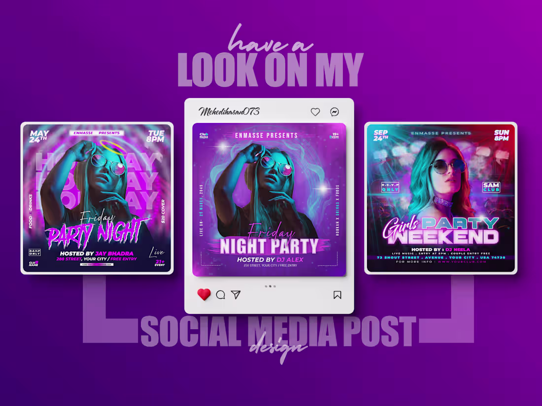 Cover image for Social Media Manager for Party