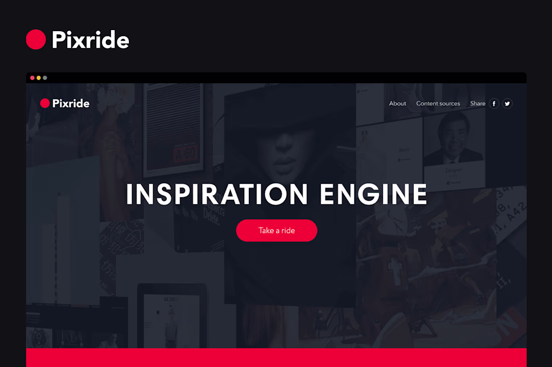 Cover image for Pixride