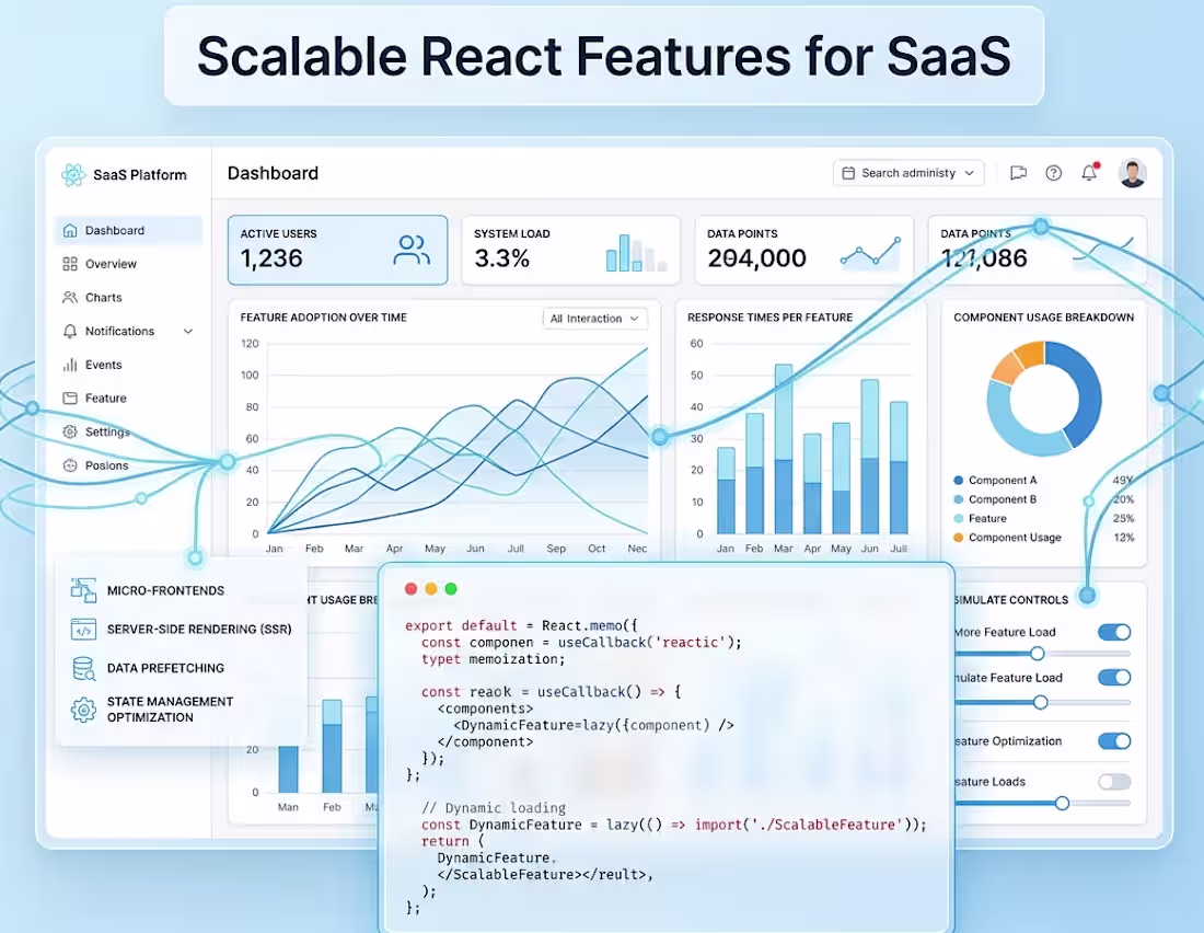 Cover image for Build Scalable React Features (State, API, Performance)