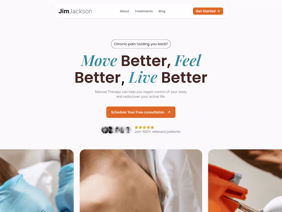 Cover image for Fine Tuned Landing page design & development