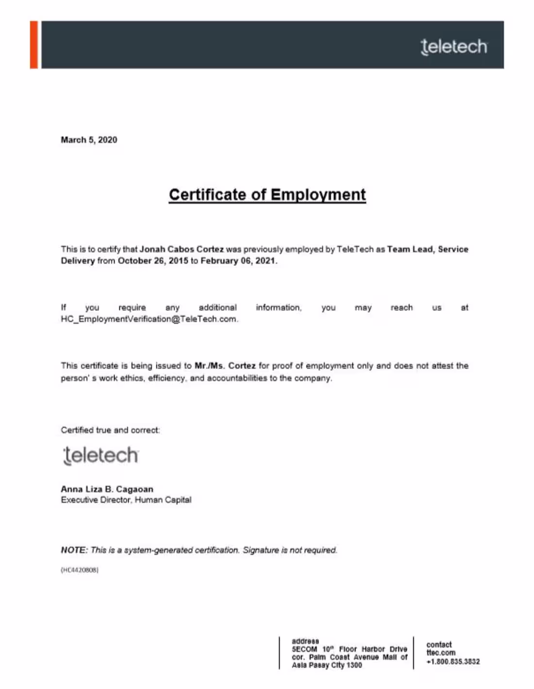 Cover image for Customer Service Team Leader