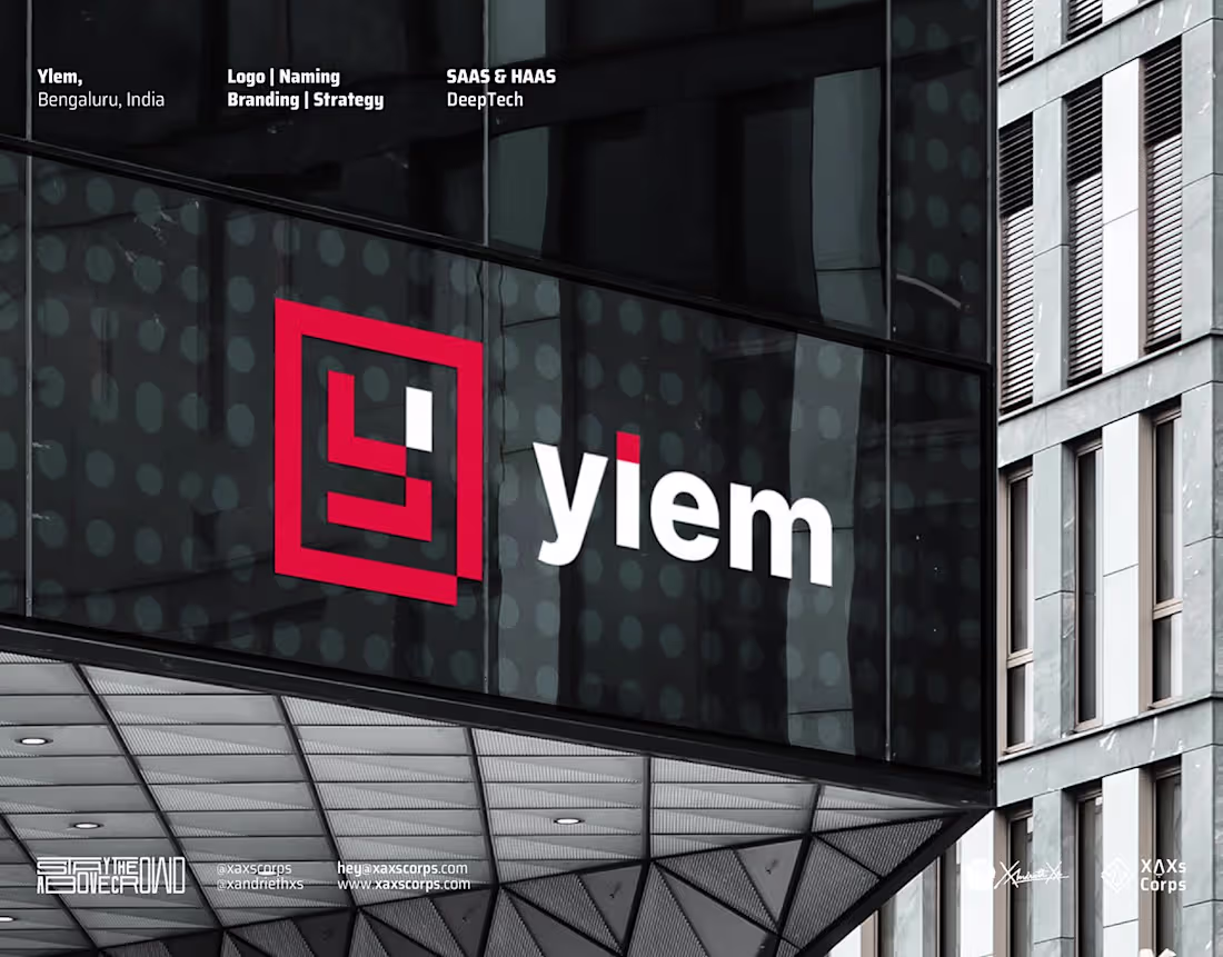 Cover image for Ylem - DeepTech SAAS - Logo, Naming & Branding