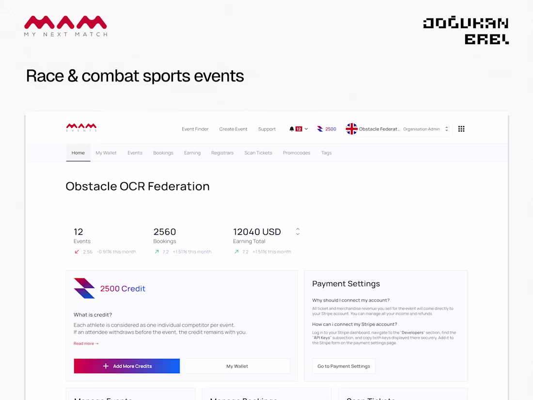 Cover image for My Next Match - Events