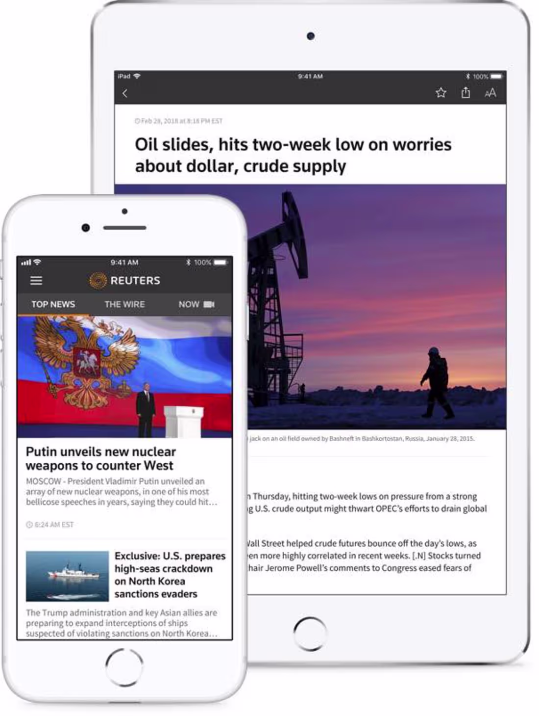 Cover image for Reuters News App