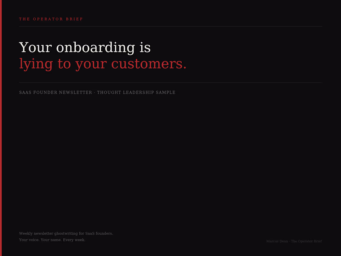 Cover image for Most SaaS founders build their