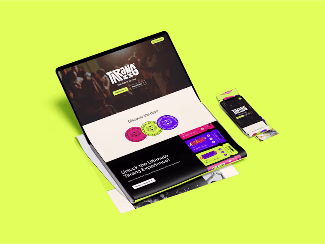 Cover image for Tarang Web Design