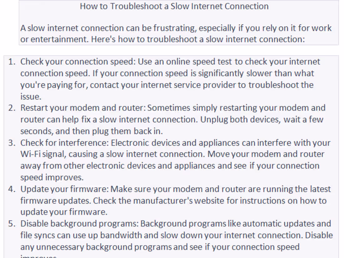 Cover image for How to Troubleshoot a Slow Internet 