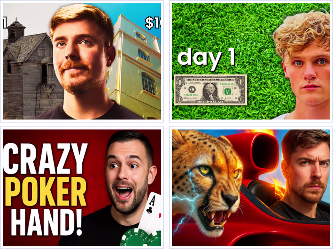 Cover image for High-CTR YouTube Thumbnails Across Multiple Niches