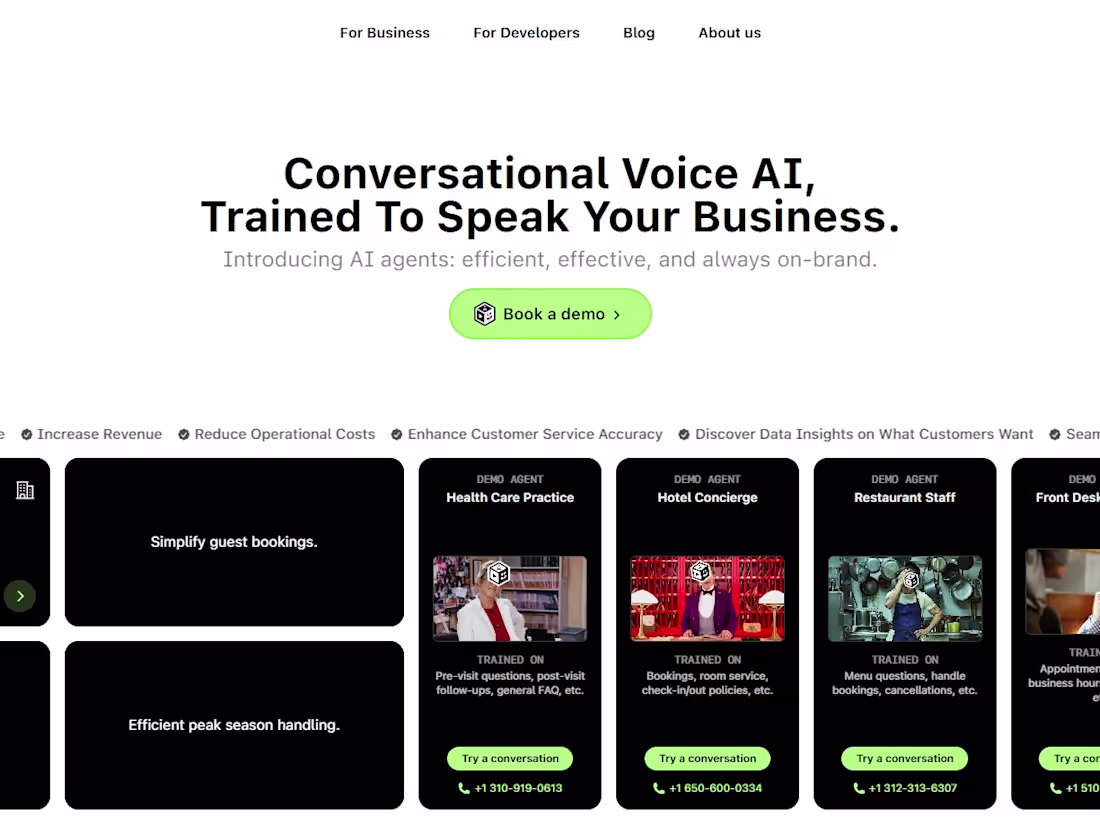 Cover image for The Voice AI Platform: TTS Models, Voice Agents, & More