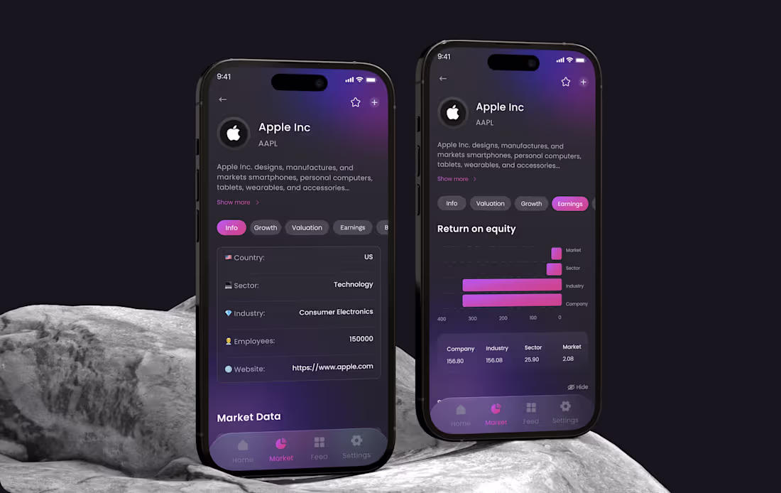 Cover image for Mobile App UX/UI Design