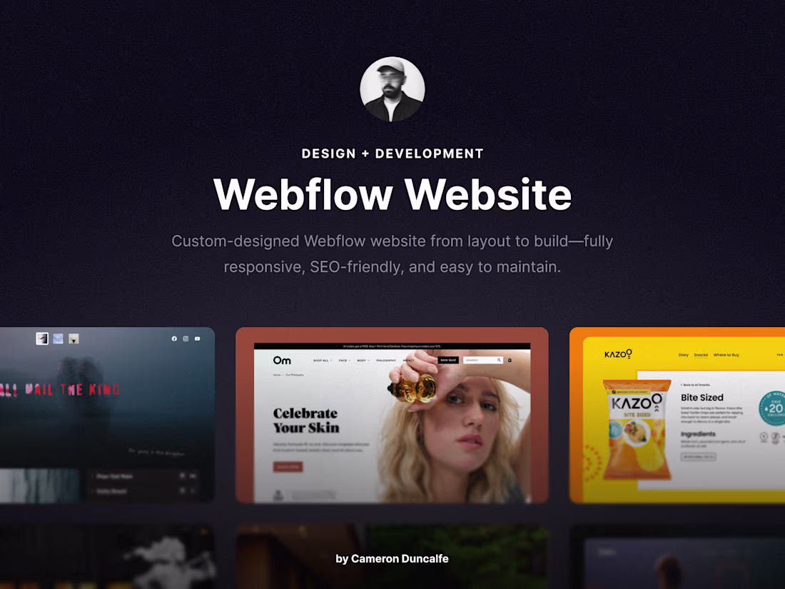 Cover image for Webflow Website